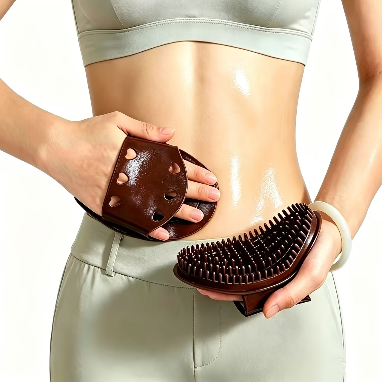 Dry Brush Body - Conjunto de Escovas de Massagem -