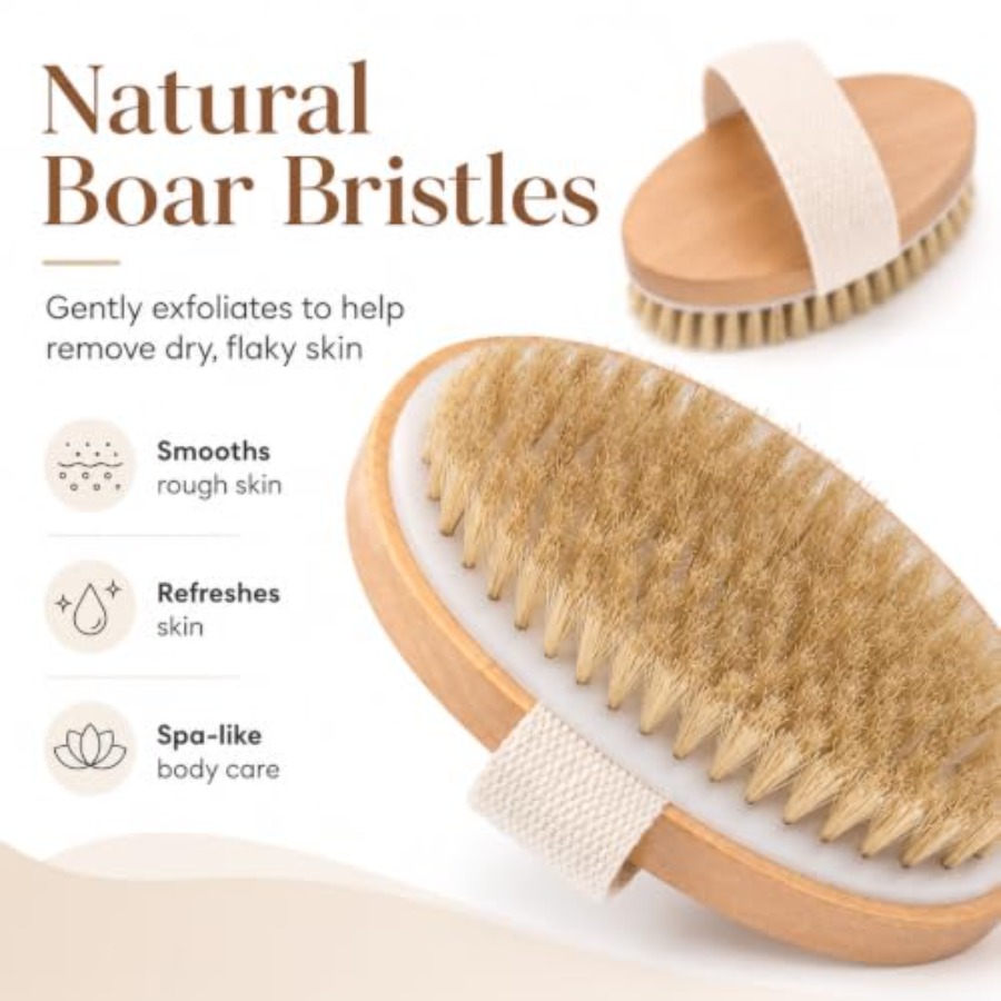 Escova Corporal a Seco (2 Unid - Dry Brush Body avaliação e preço