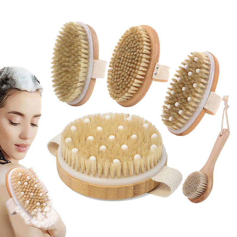 1 Escova de Massagem Corporal  - Dry Brush Body avaliação e preço