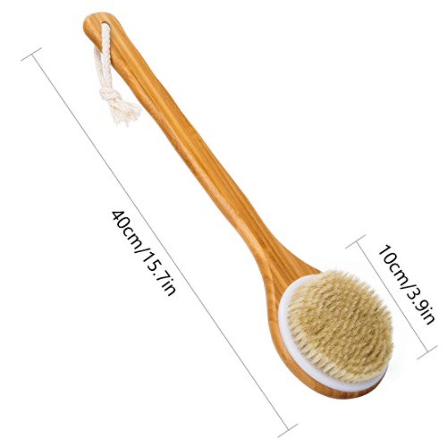 Escova de banho Janrely com ce - Dry Brush Body avaliação e preço