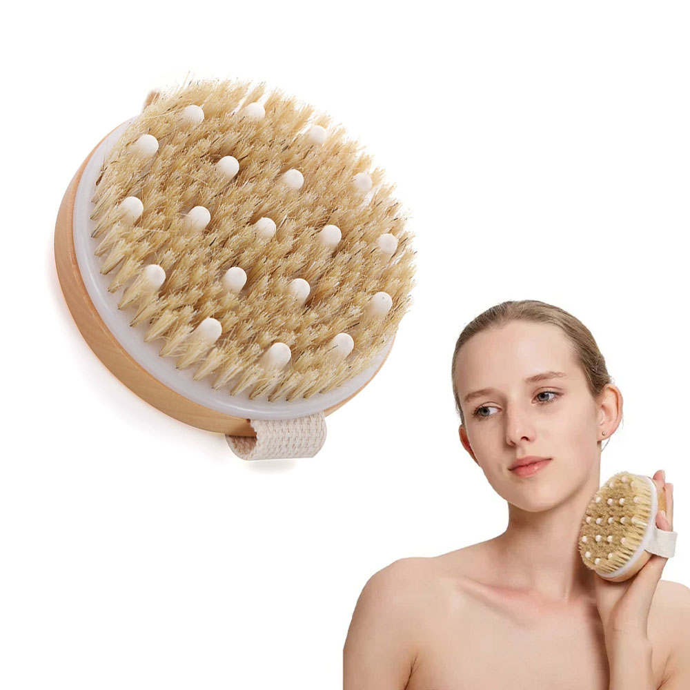 Escova corporal 2 em 1 para pe - Dry Brush Body avaliação e preço