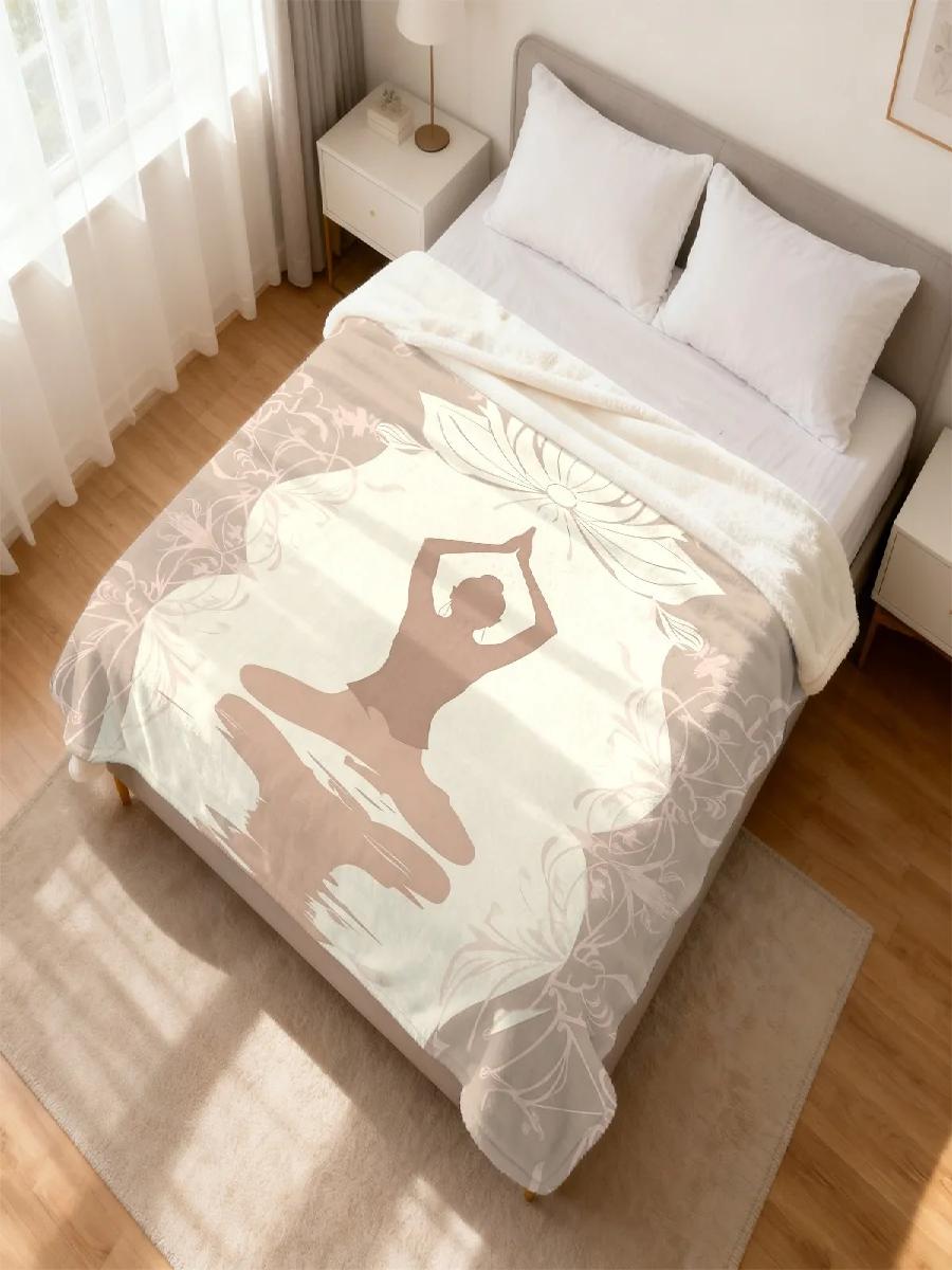 Manta Luxuosa de Yoga e Medita - Spa Wellness Yoga avaliação e preço