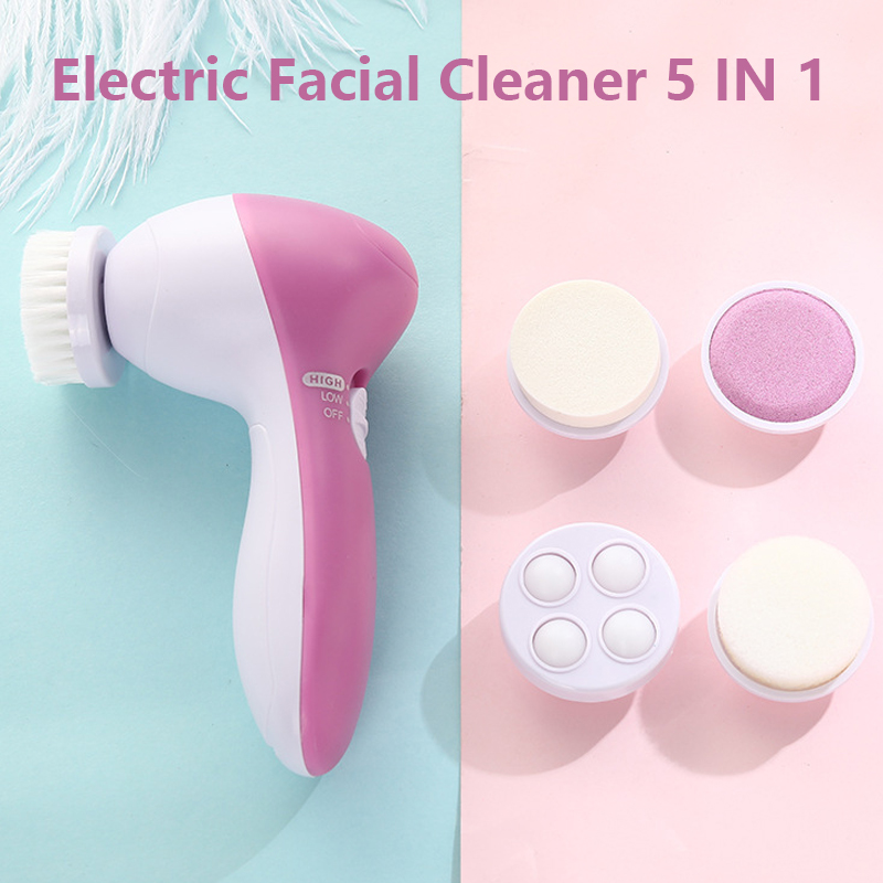 Escova de Limpeza Facial 5 em  - Dry Brush Body avaliação e preço