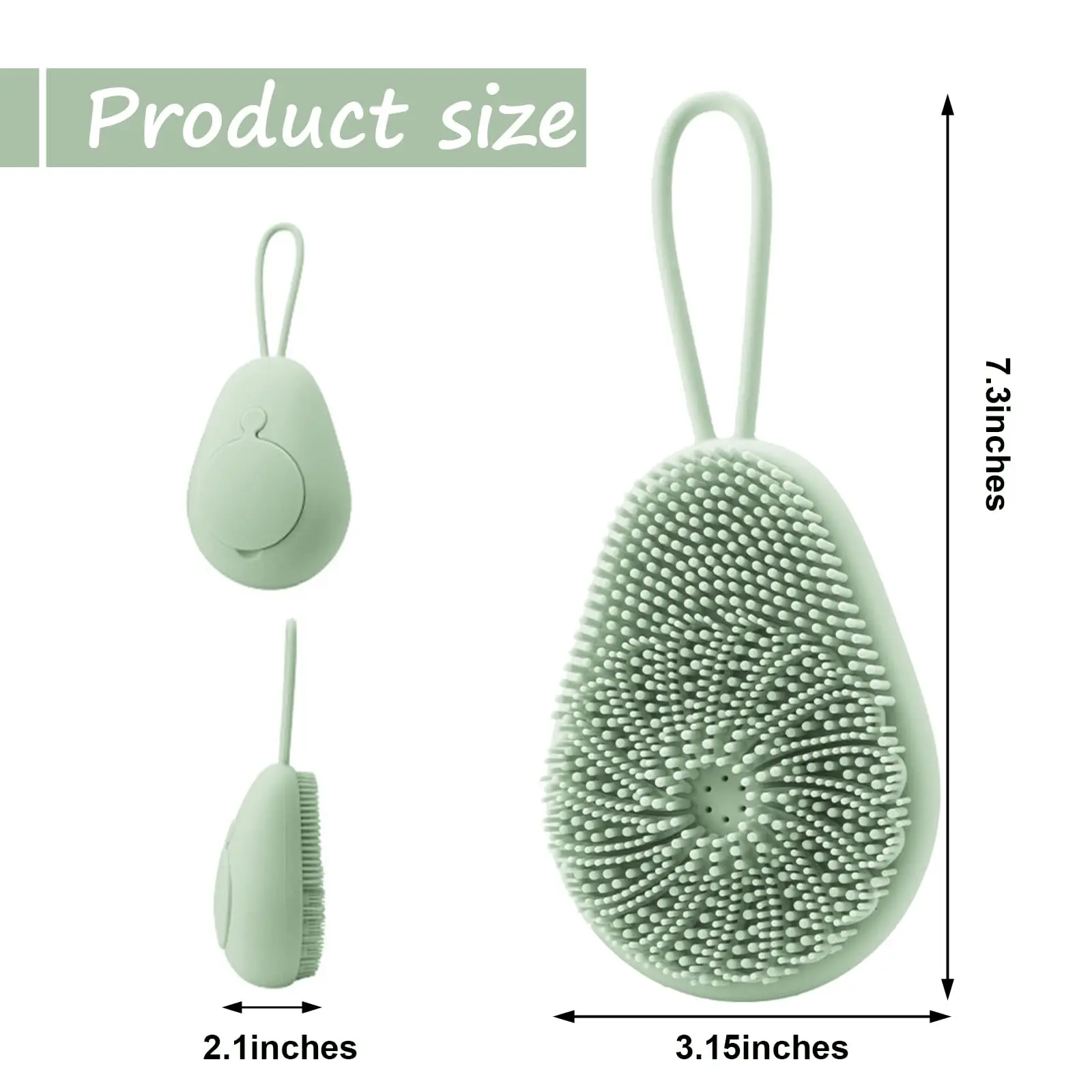 1pc silicone corpo purificador - Dry Brush Body avaliação e preço