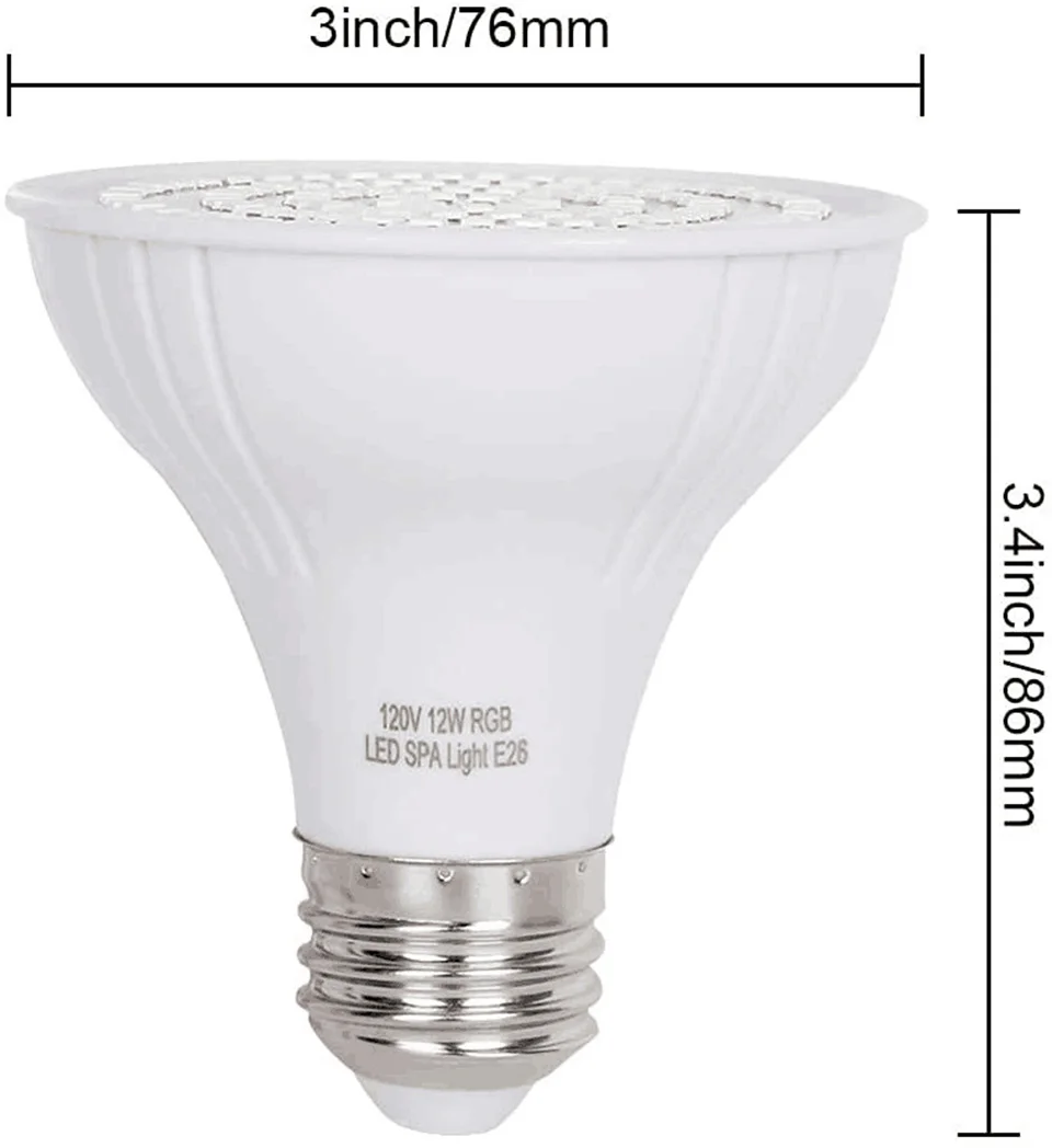 Luz led para piscina e27 e26 l - Xy Spa & Wellness George Town avaliação e preço